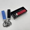 Volvo Luxury Genuine Leather Keychain Car Key Ring For Xc60 Xc90 V40 V60 S60 V50 V90 S80 C40 XC40 V70 XC70 C30 C70 Car Styling