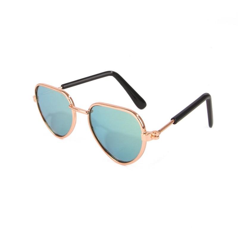 Pet Sunglasses Cats Dogs - Cute Cartoon Style Goggles Plastic Accessories In Multiple Colors Frames