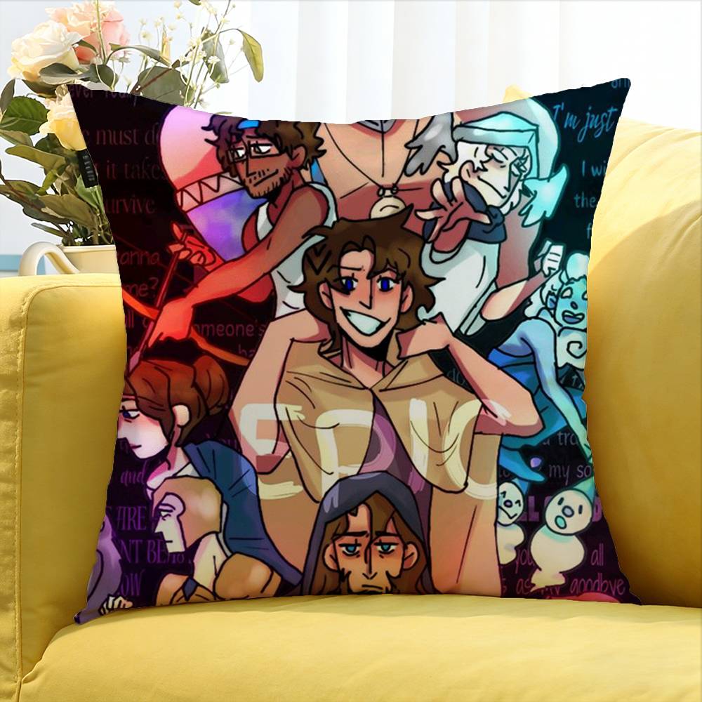 E-Epic The Musical World Various Sizes Square Pillow Case For Car Home Bedchamber Decor