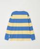 DTHIRTYONE Striped Long Sleeve Rugby Shirt (Sky Blue)