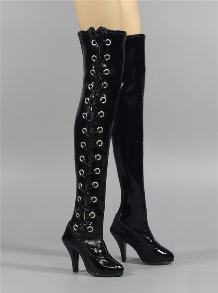 Scale Figure with TBLeague and Other ZYTOYS ZY1016 Sexy Fashionable Long Boots with High Heels and Outfit Not [TOYBARJAPAN] 1/6 Accessories/Compatible