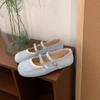 Französische Retro Mary Jane Einzelschuhe mit flacher Sohle Damenschuhe 2025 Herbst Weichsohle vielseitig sanft passend zu Rock Doudou-Schuhe