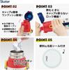 Skater Kids' 2-Way Water Bottle - Direct Drink (470ml) / Cup Drink (430ml) - Thomas the Tank Engine Design - Stainless Steel - Insulated - Lightweight