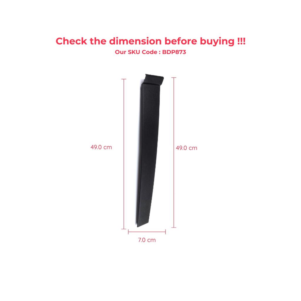 BDP873 Rear Left Door Pillar Trim Moulding 2S61A25459AN for Ford Fiesta 5