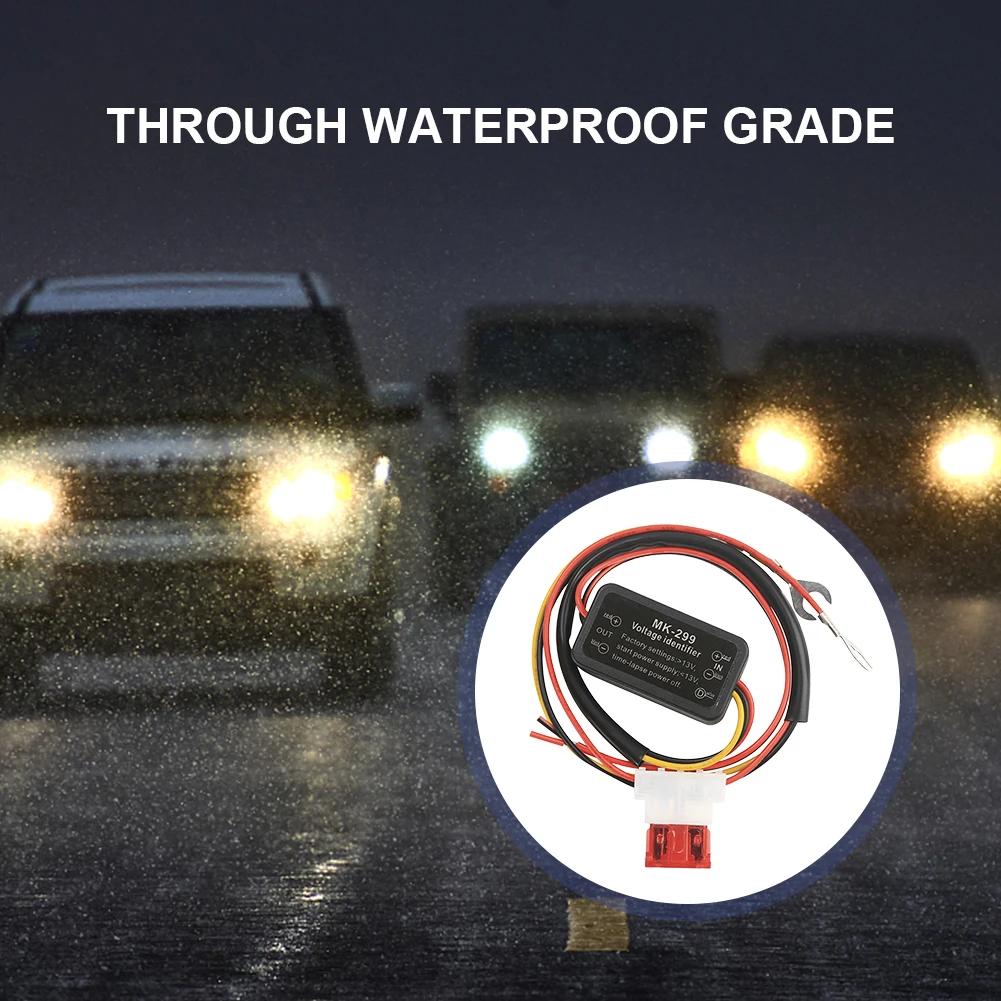 12V-24V Car LED DRL Controller 30W Auto Daytime Running Light Relay Harness Dimmer On/Off Fog Light Controller Car Accessories