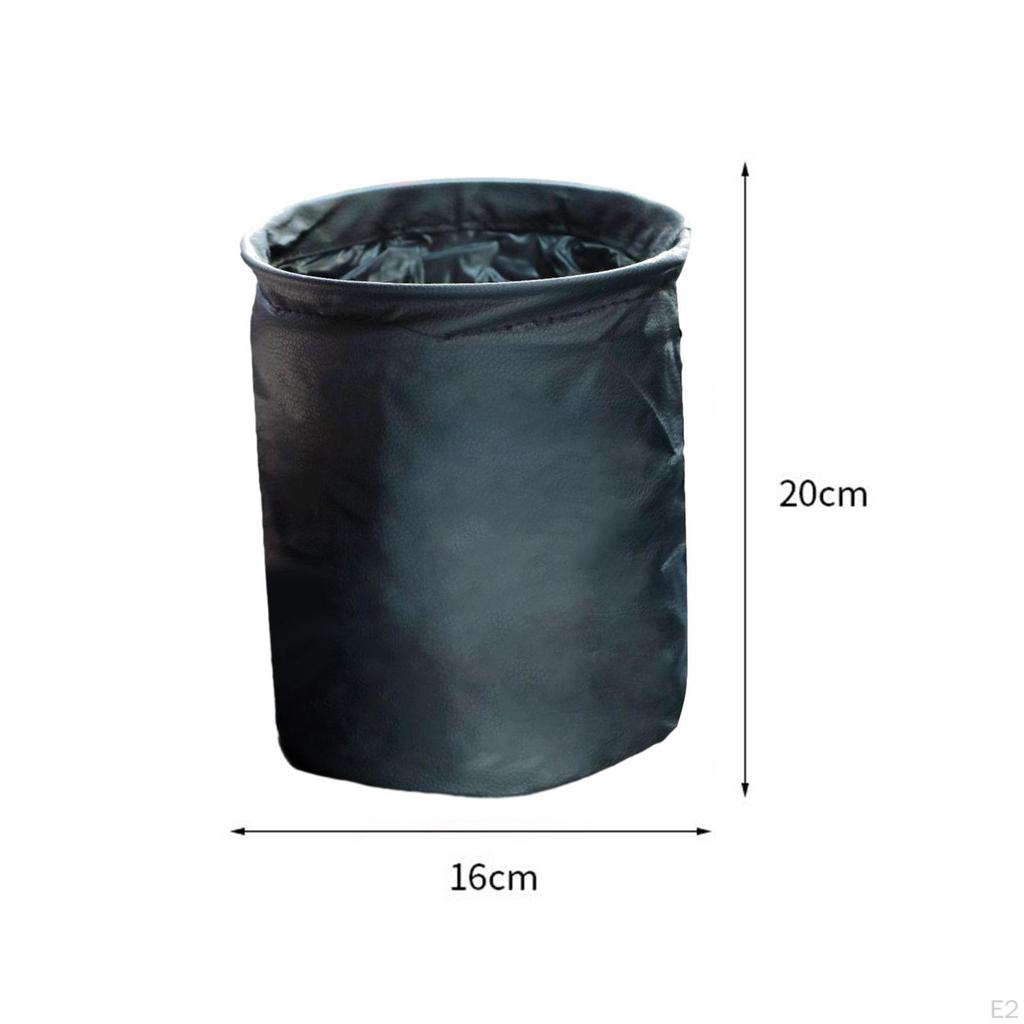 Foldable Car Trash Can Hanging Garbage Bin Large Capacity Multipurpose Universal Bag
