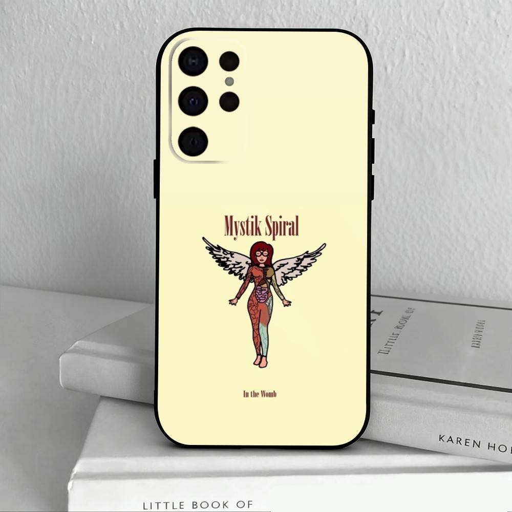 Daria Cool Girl Fashion  Phone Case For Samsung S25,24,23,22,30,21,10,9,Ultra,Plus,Lite,FE,4,5 G Soft Black Case