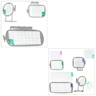 Multifunctional Embroidery Machine Hoop Snapping On Plastic Embroidery Frame For Home Sewing Machine Crafting Tool