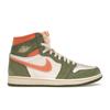 Air Jordan 1 Retro High OG Craft Celadon Men Sneakers Green Sky-J-Light-Olive Bright-Mandarin FB9934-300