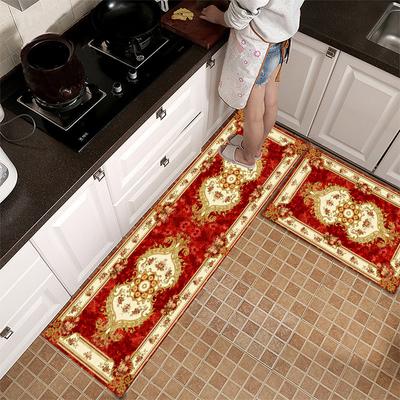 Kitchen Floor Mat Anti -Slip Home Entrance Doormat Hallway Bedroom Living Room Decoration Carpet Balcony Bathroom Long Rugs