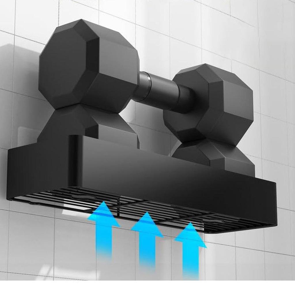 Multipurpose Bathroom Shelf, Wall-mounted Draining Rack, Toiletries Storage Rack, No-drill Installation