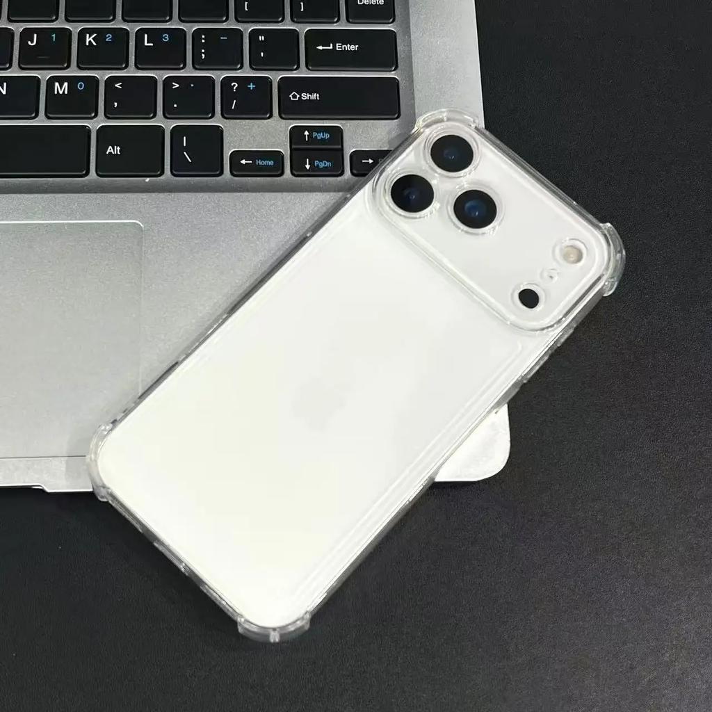 Clear Anti-drop Case For iPhone 17 Pro Max Transparent Case For iPhone 17 Pro Cases For iPhone17 Air Soft TPU Case
