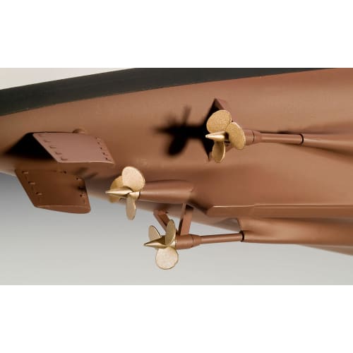 German Revell 1/350 German Battleship Tirpitz Plastic Model