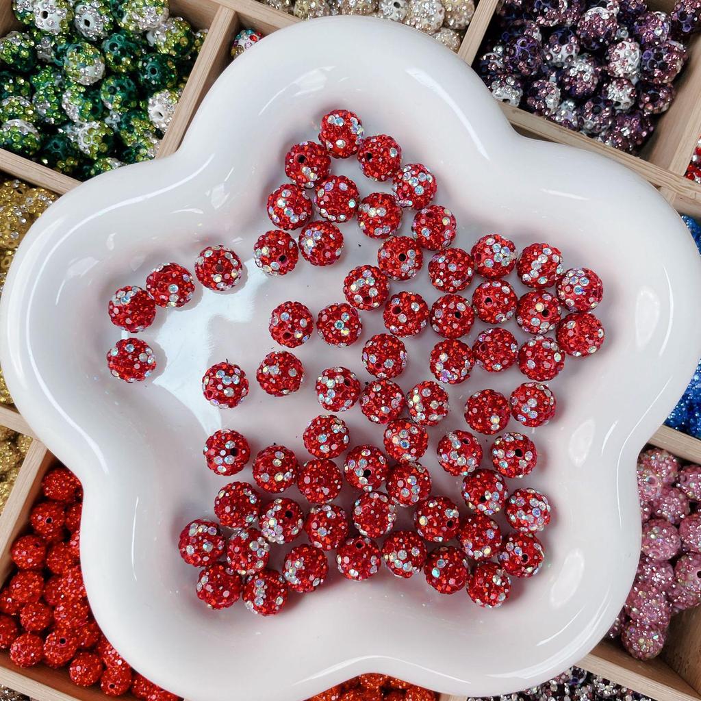 Handmade Rhinestone Crystal Beads for DIY Jewelry: Diamond Ball, Spacer, Pendant Materials