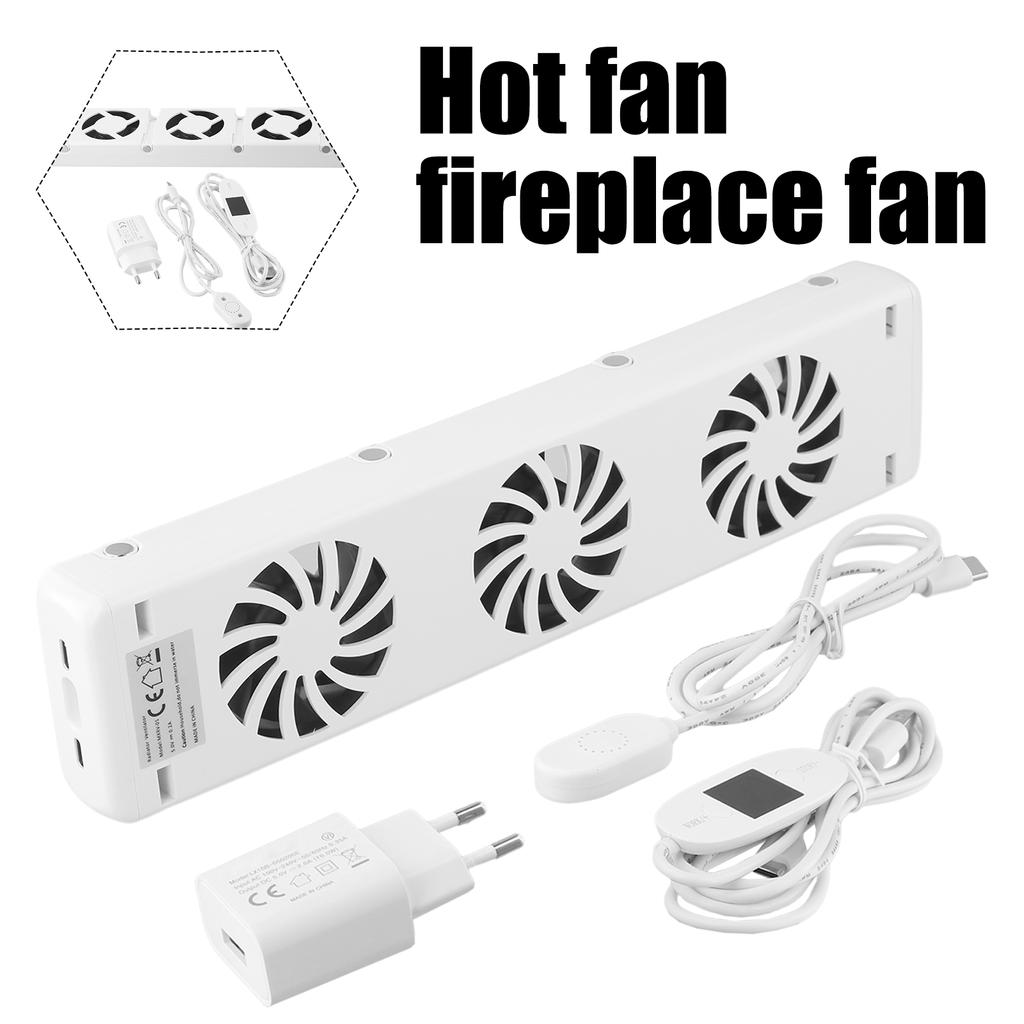Smart Radiator Ventilator Radiator Fan For Smart Radiator Booster Extension Set Ventilator Fan 100-240V 50/60Hz AC 350MA DC 5V