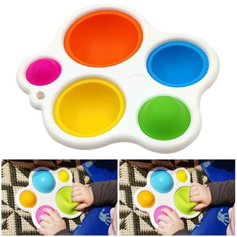 Fun And Engaging Keychain Toy For Adults Stress Relief Pop Bubble Fidget