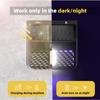 Outdoor LED Solar Mosquito Killing Lamp Waterproof 2 IN 1 Ultraviolet Electric Shock Mosquito Killing Induction Garden Lamp