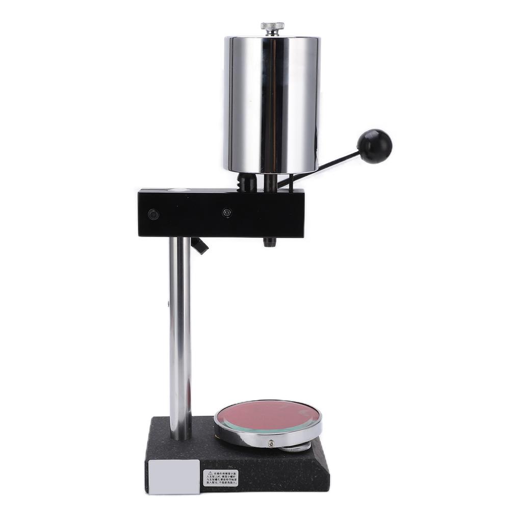 SLX-D Rubber Hardness Tester for Rubber, Sponge, Foam Hardness Test, with Marble Base, Tempered Glass Shape