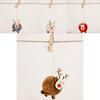 Unique Wooden Handmade Felt Reindeer Holiday Charm In Various Colors For Festive Celebrations