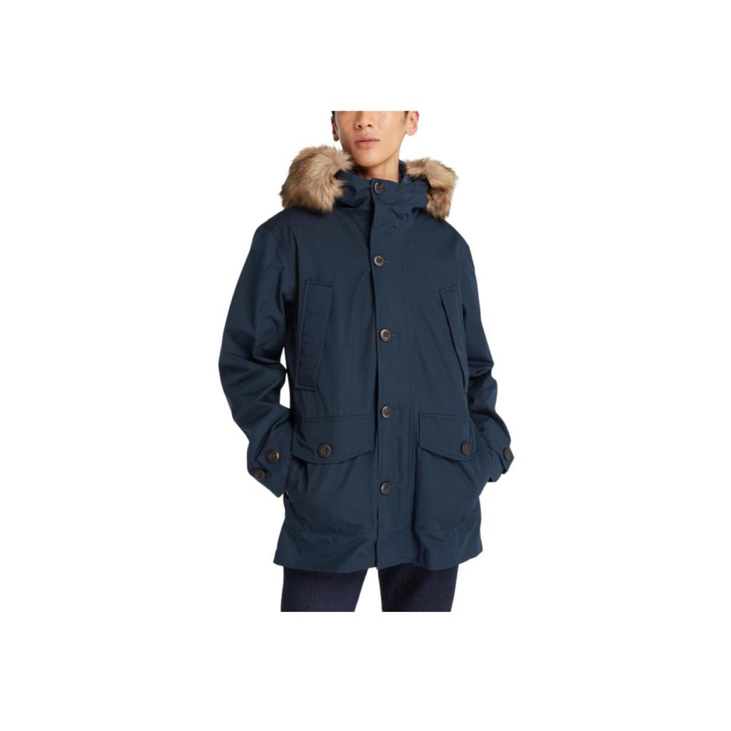 Timberland Einfarbig Bequeme Warme Jacke Herrenjacken Blau A5XSD-433