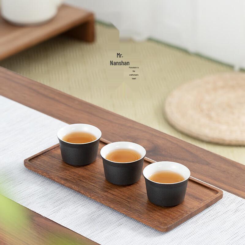 Japanese Style Ceramic Tea Cups - Set of 6