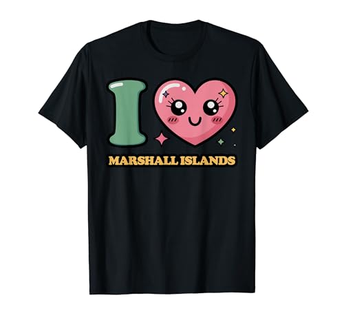 I Love Marshall Islands T-Shirt
