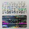 Hologram Security Seal Tamper Evident Removal Proof Packing Label Serial Number VOID Left Open Evidence Anti-fake Laser Sticker