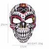 Colorful Printed Skull Horror Mask Halloween Day of The Dead Cosplay Carnival Masquerade Ball Party Decoration Prop