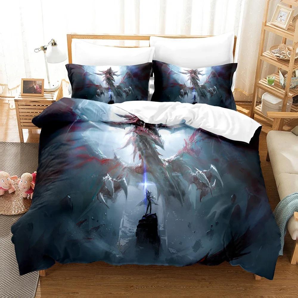 Yu Gi Oh 3D Bedding Set Duvet Cover With Pillowcase Twin Full Queen King Size Soft Comfortable Bed Linen