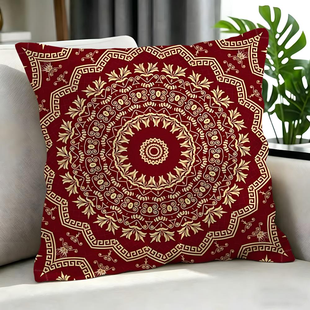 Kunst EEuropees Retro Motief Kussenhoes Kussenhoes Set Stuks x x x Kussensloop Decoratief Bank Huisdecoratie