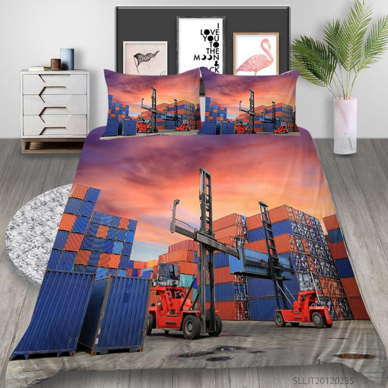 Vehicle Duvet Cover Roats Style Home Bedspreads King Queen Size Bedding Fashion Quilt Cover Woman Man Bedding Sets