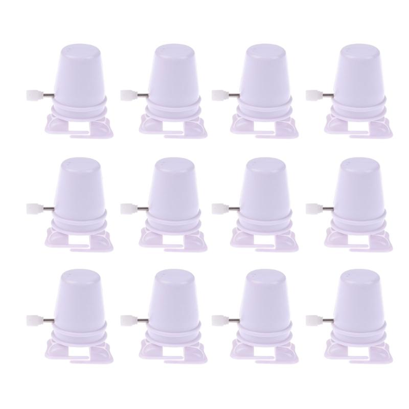 Set of 12 Small Wind up Robot Plastic Simple Operations Wind up Robot for Kids' Learning and Adults' Collection