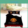 Manchester United Bed Linen Set With Durable Polyester Material For Sleep Comfort