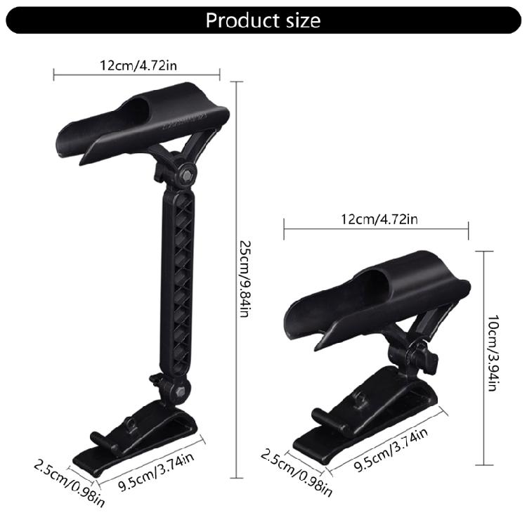Foldable Poles Holder Fishing Poles Support Fishing Gear Accessories Rod Holder Mount Bracket Fishing Rod Stand Portable