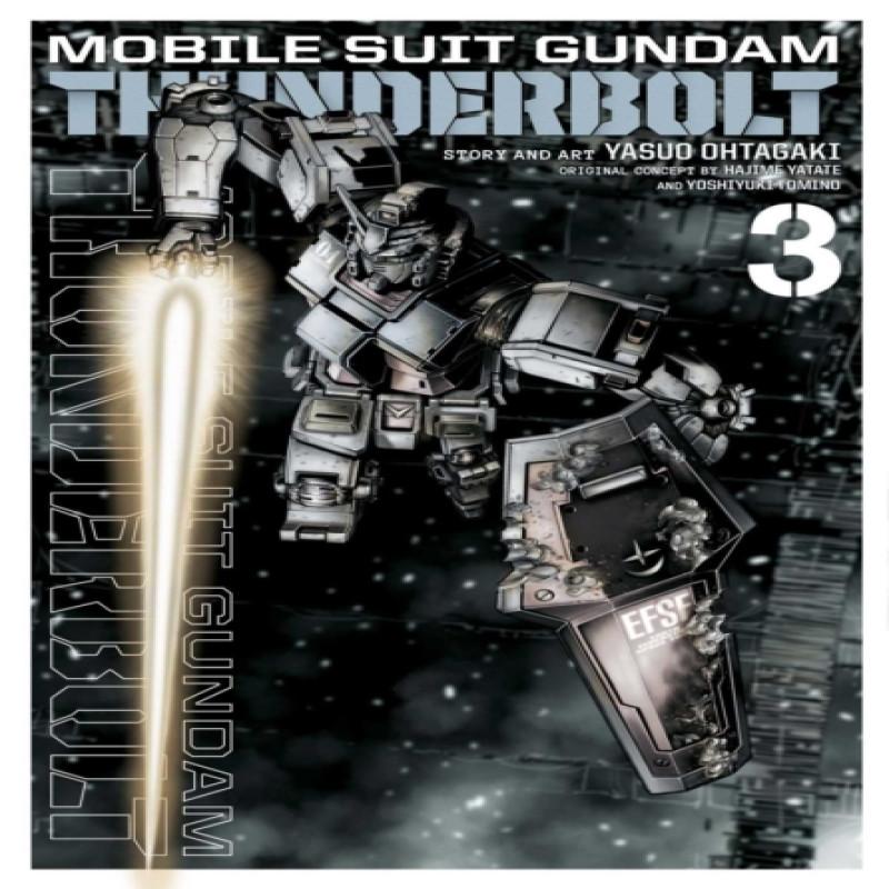 Mobile Suit Gundam Thunderbolt Vol. 3 by Yasuo Ohtagaki Paperback Book 9781421592619