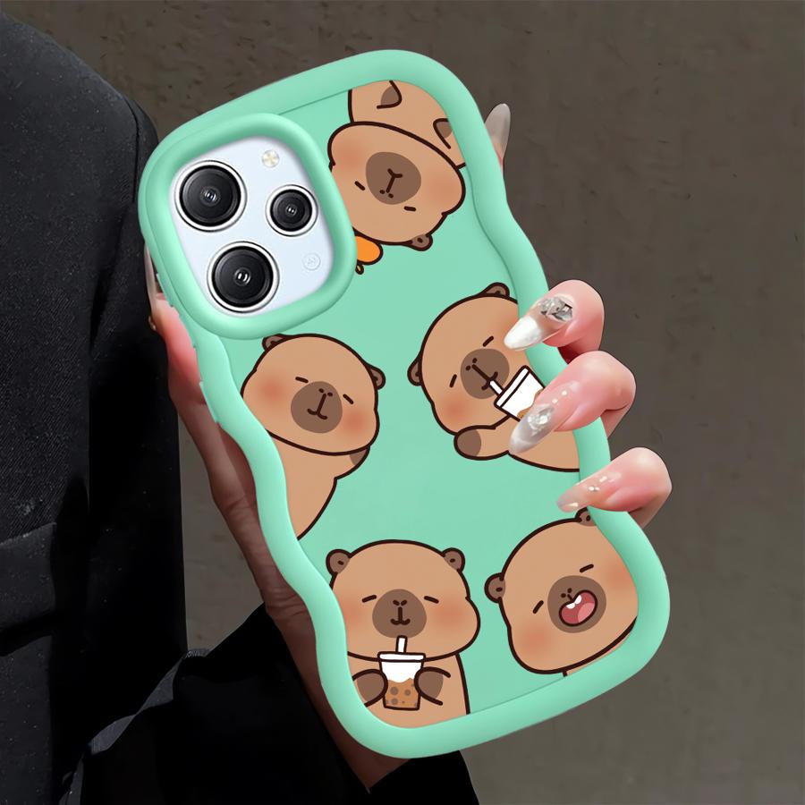 

Cute Cartoon Capybara Soft Phone Cover Case for Xiaomi Redmi 10C 13C A1+ A2 Plus 9C A5 10A 12C A3 9T 14C Redmi A5 4G (171mm)