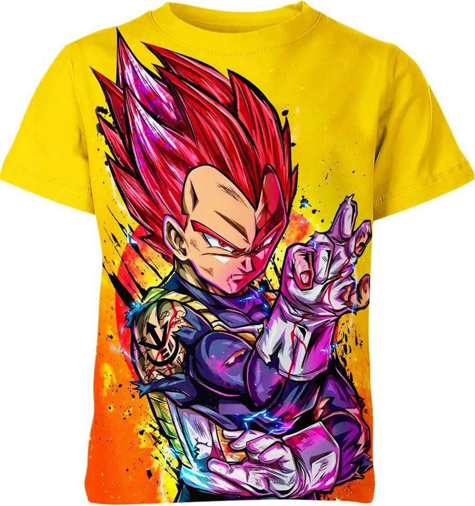 2026 Summer New Dragon Ball Role Playing T-shirt Short Sleeve Children's T-shirt Cartoon Japanese Style Anime Men's Top