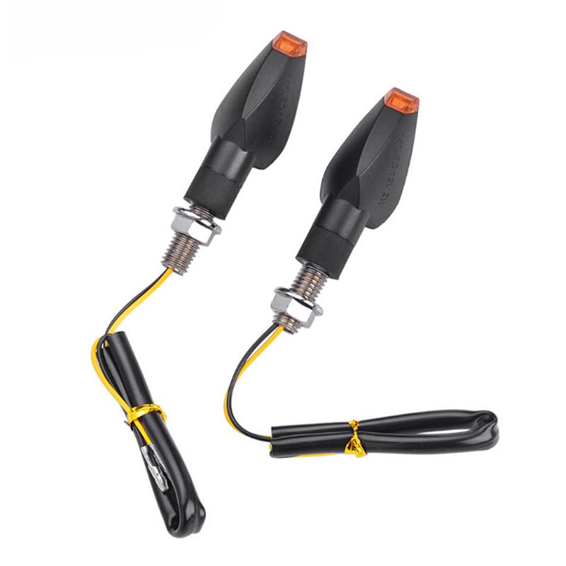 14Led Motorcycle Turn Signal Lamp Amber Light Indicator Universal 12V