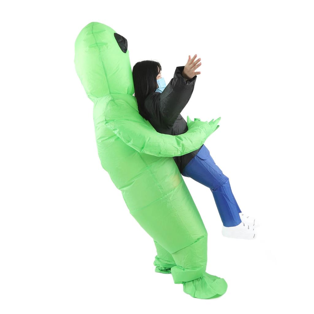 Inflatable Alien Rider Costumes Innovative Fun Waterproof Alien Carry People Costume for Cosplay