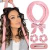 4pcs No Heat Hair Curler Women Lazy Curls Heatless Headband Ideal For Sleeping Overnight Waves Wake Up Ideal Ideal For All Hair