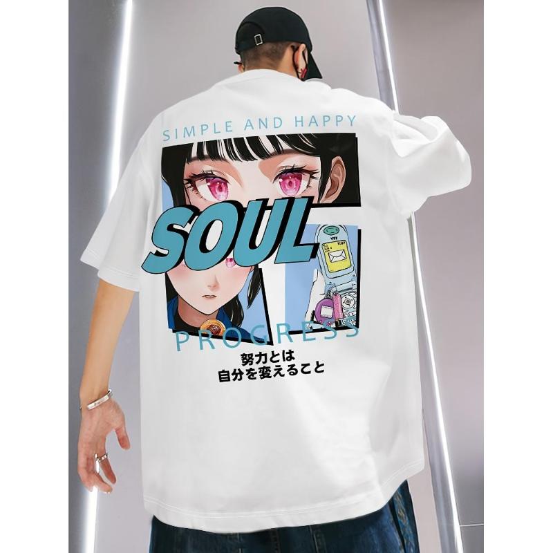 Специальное предложение Модная мужская футболка с коротким рукавом L