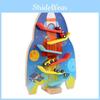 Wooden Rocket Track Toy With Inertia Mechanism For Kids Educational Play