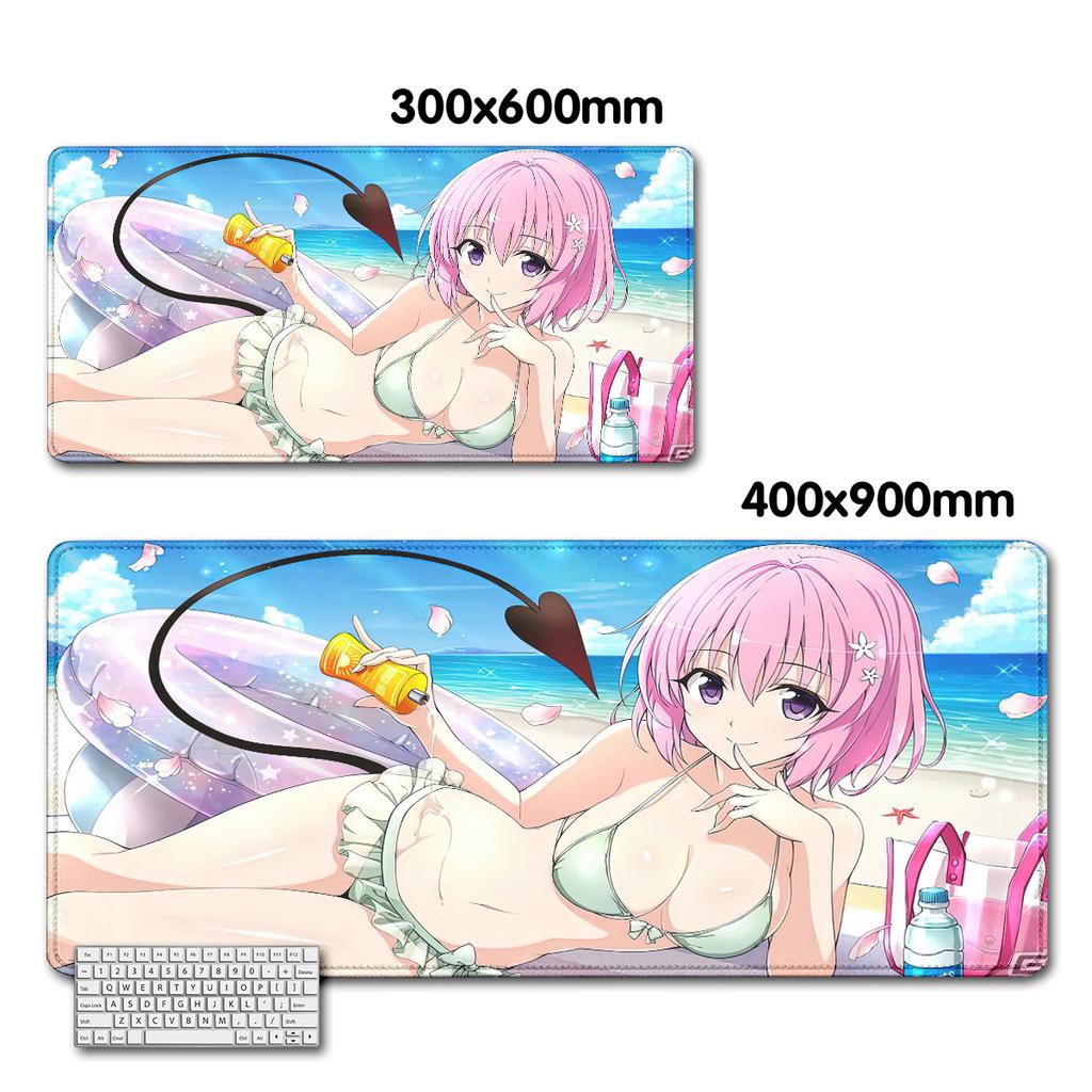 To Love Ru Momo Belia Deviluke Gaming Mousepad Large Mouse Pad Gamer Mouse Mat Computer Rubber Mause Pad Keyboard Desk Play Mats