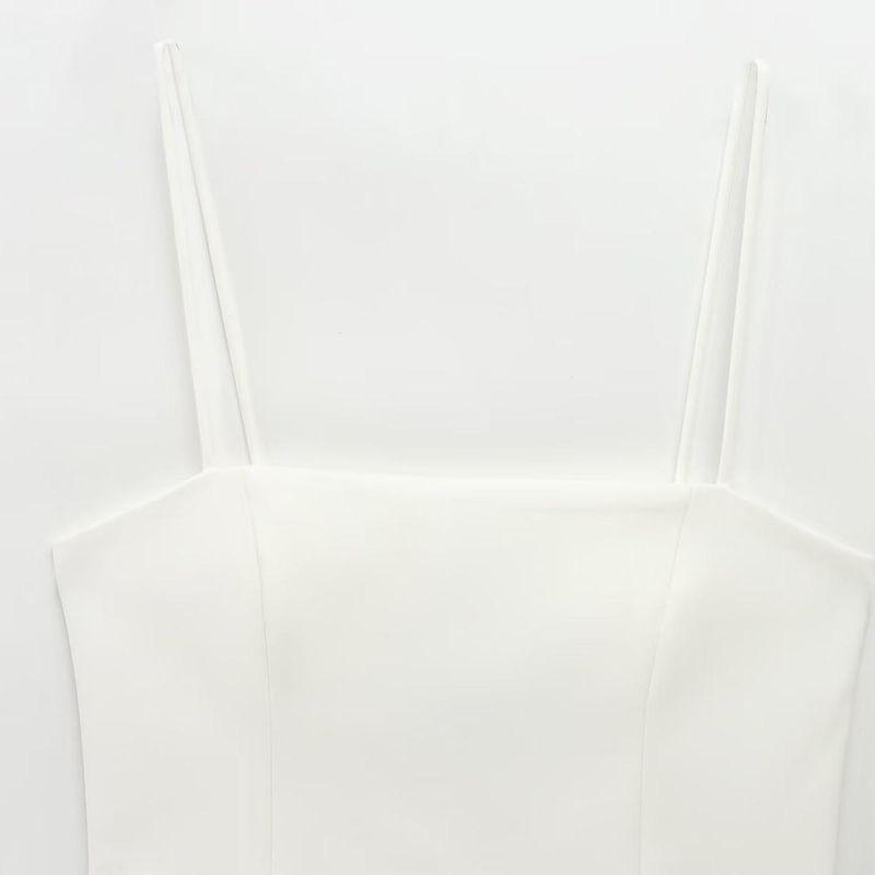 Kaslead New Arrival Women's Clothing Fashion Style Fashion Color Contrast Poplin Camisole Straight Collar Top 2140777