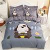 Cute Tiger  Little Rabbit 2/3 Piecebedroom setChildren'sGift Teenagers Adulte Microfibre Double Bed Single Bed Duvet Cover