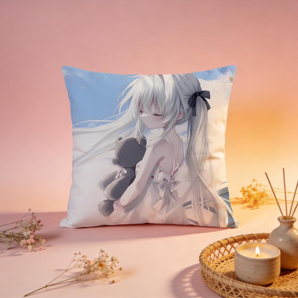 Popular Yyosuga no Soraed Cushion Cover Comfortable Durable Pillow Cover MultiScene for Home Office Car Sofa