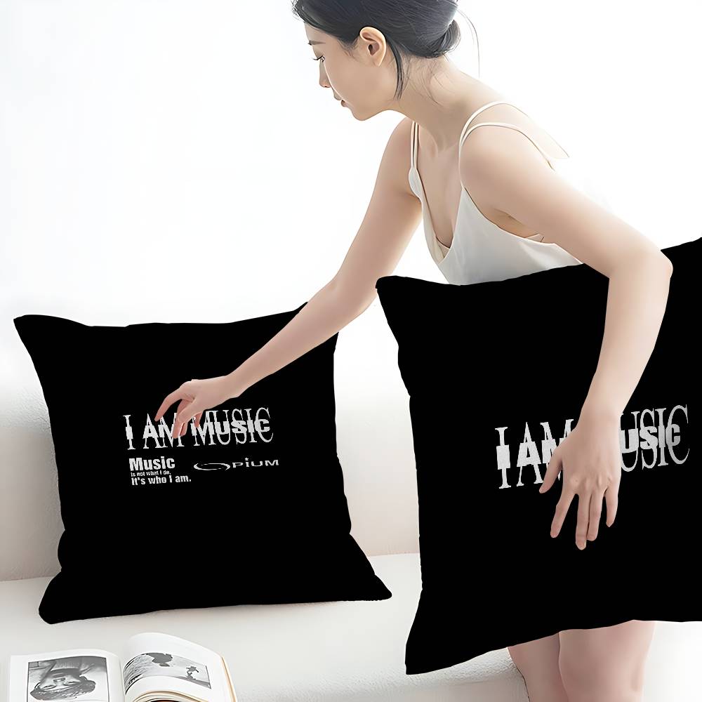 Hip Hop Playboi Carti I Am Music Personalized Pillow Cover Kids Bedroom Wild Party Decor Pillowcase Kid Birthday Shower Gift