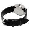 CASIO Cheap Black x Black Leather Watch, Watch, Quartz, Men's, Band, MTP-VT03L-1B