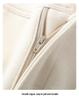 Women's Off-White Cashmere Blend Harem Pants - High-End, Thickened, Straight-Leg for Autumn/Winter 2024.