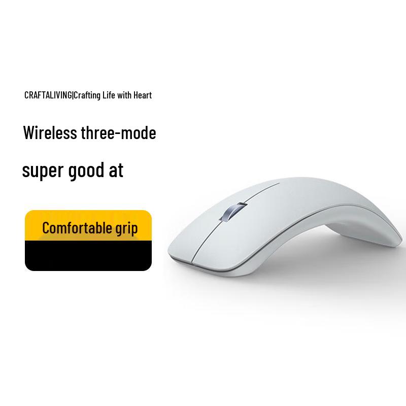 

BaiPu Tri-Mode Silent Ergonomic Rechargeable Wireless Mouse